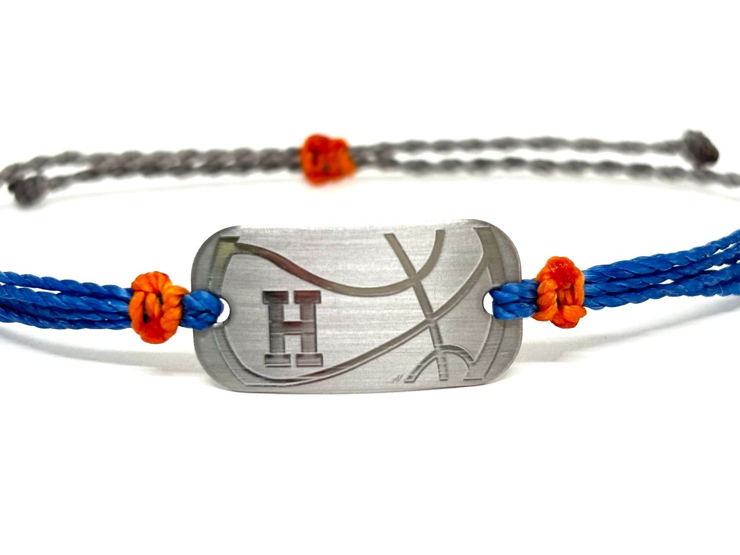 Basketball Bracelet, Personalized and Waterproof - AJ's Custom Jewelry