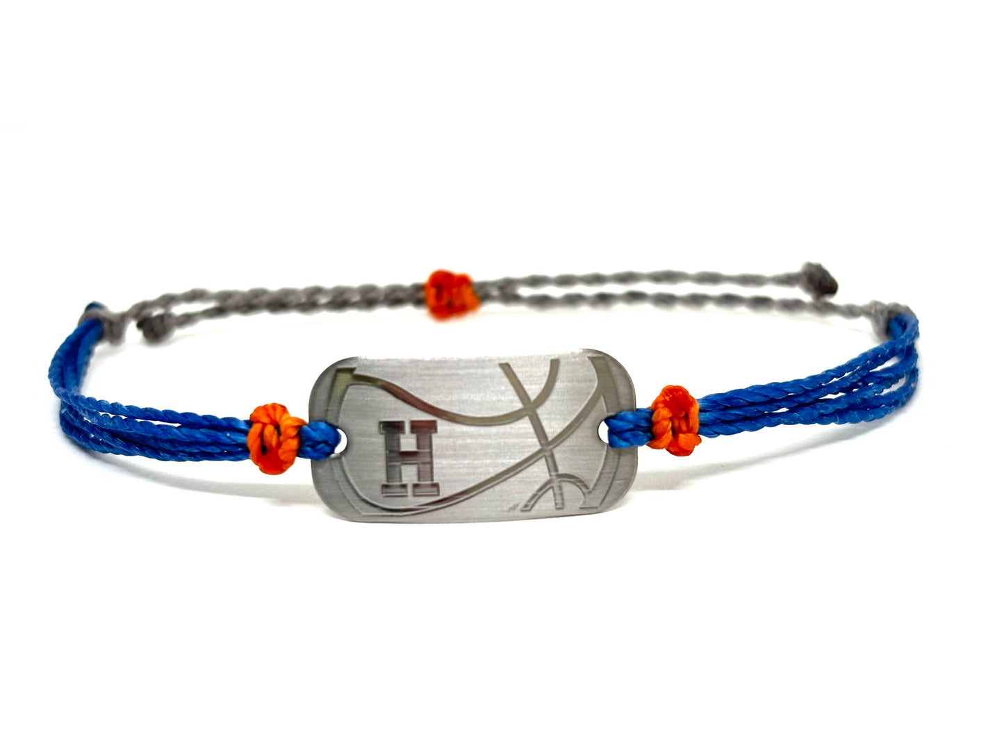 Basketball Bracelet, Personalized and Waterproof - AJ's Custom Jewelry