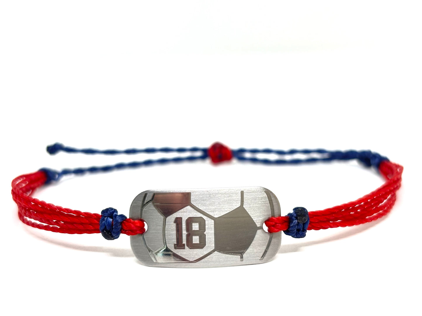 Personalized Waterproof Soccer Bracelet - AJ's Custom Jewelry