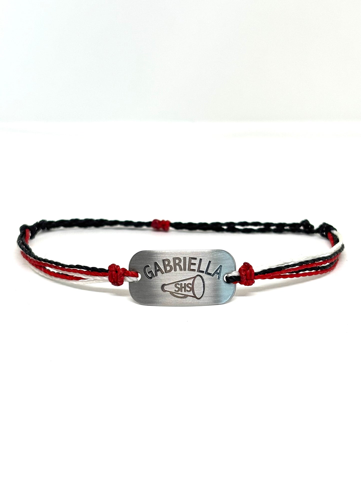 Cheer bracelet, personalized waterproof sports bracelet, team gifts