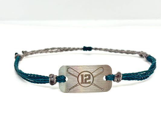 Personalized Baseball / Softball Bracelet