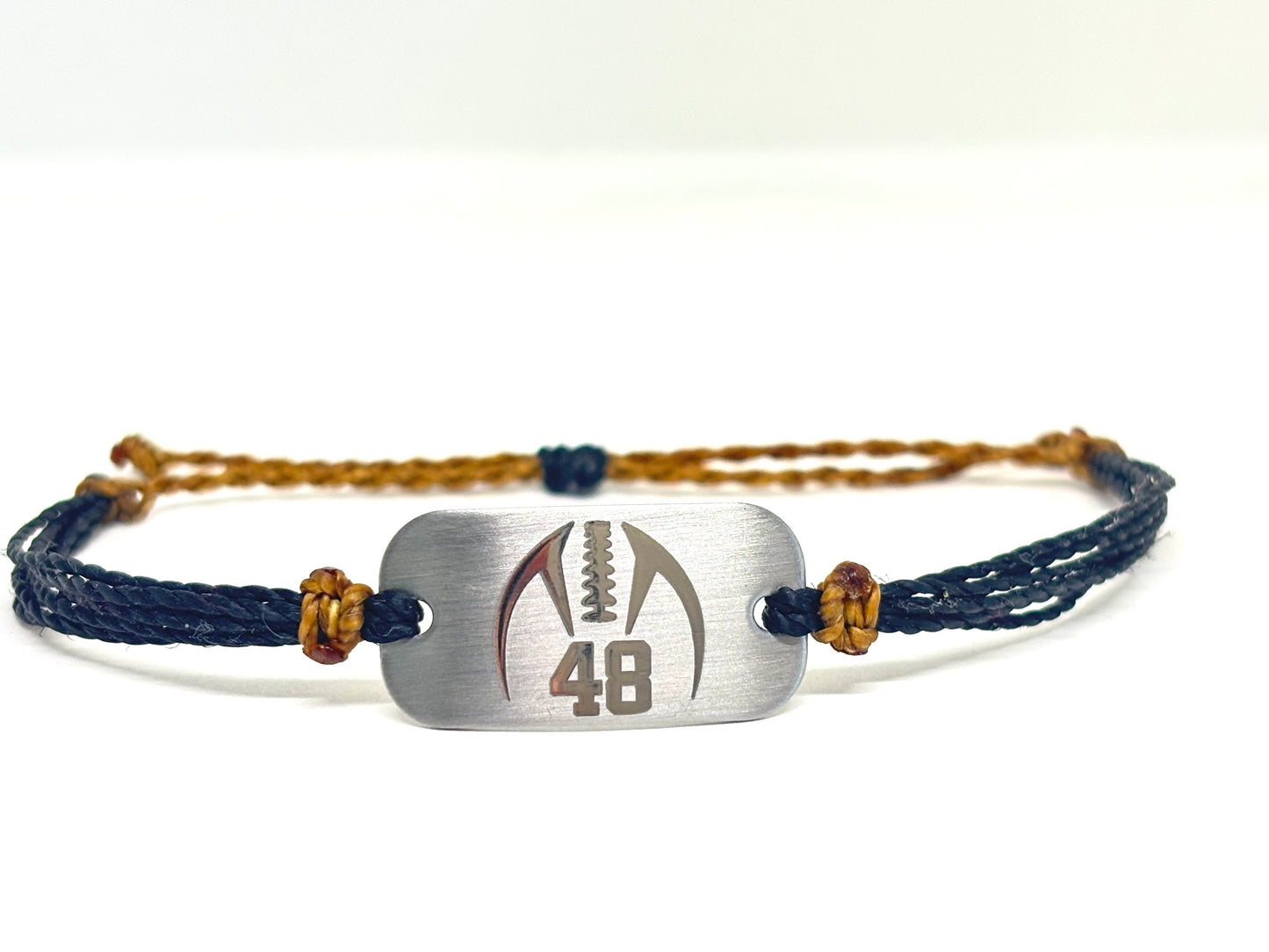 Football bracelet, personalized waterproof sports bracelet, team gifts