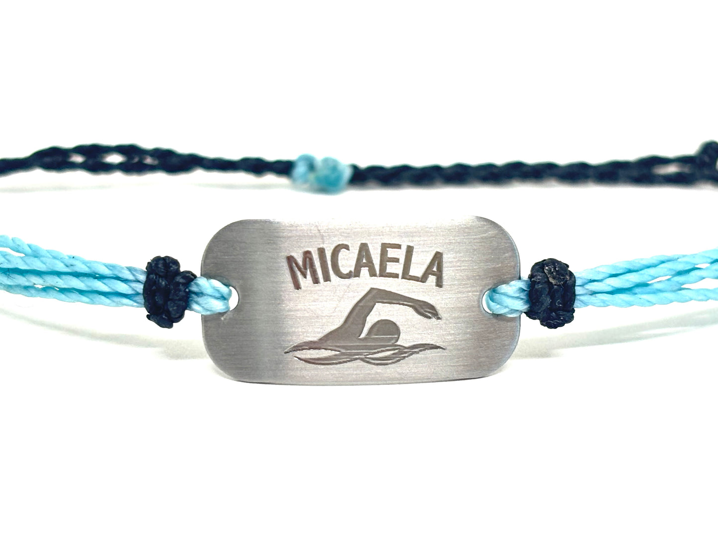 Personalized Swim Bracelet