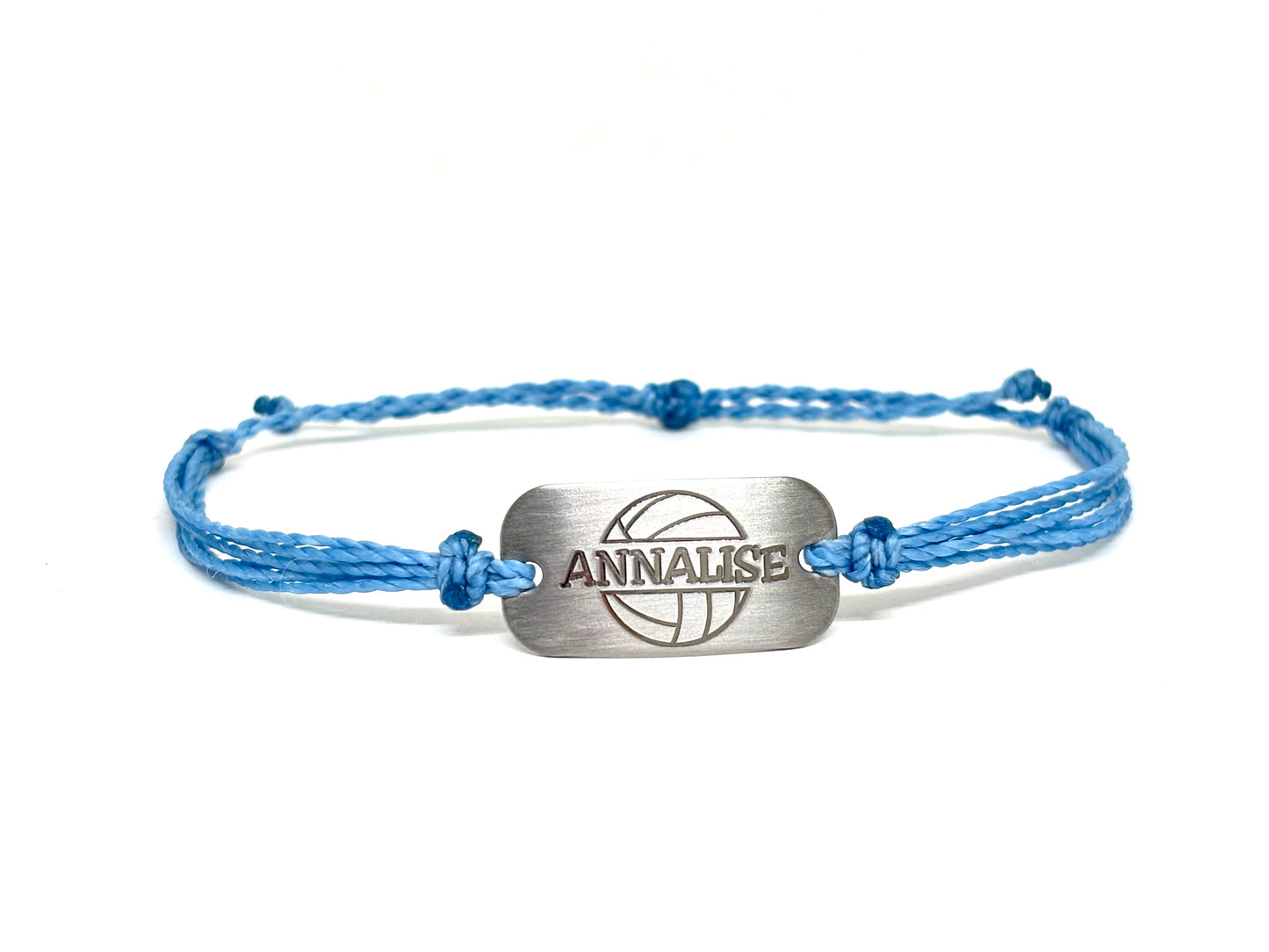 Personalized Waterproof Volleyball Bracelet With Name