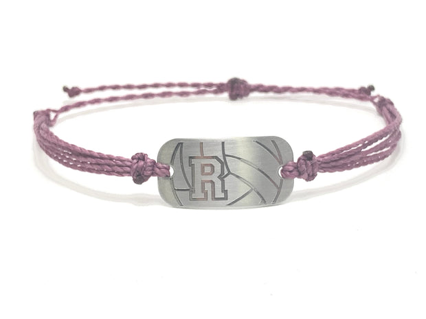 Personalized Waterproof Bracelet Pink - AJ's Custom Jewelry