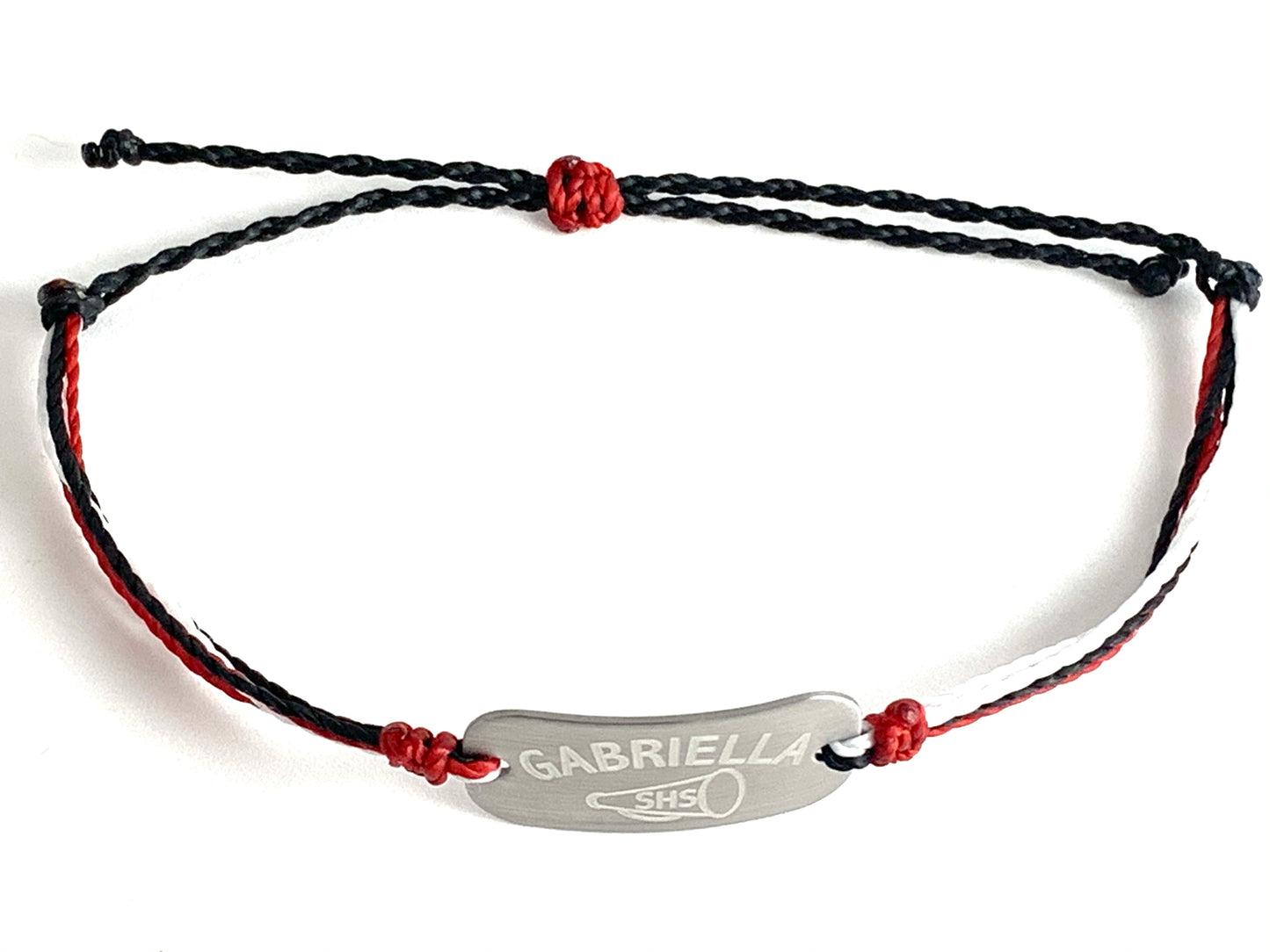 Cheer bracelet, personalized waterproof sports bracelet, team gifts - AJ's Custom Jewelry